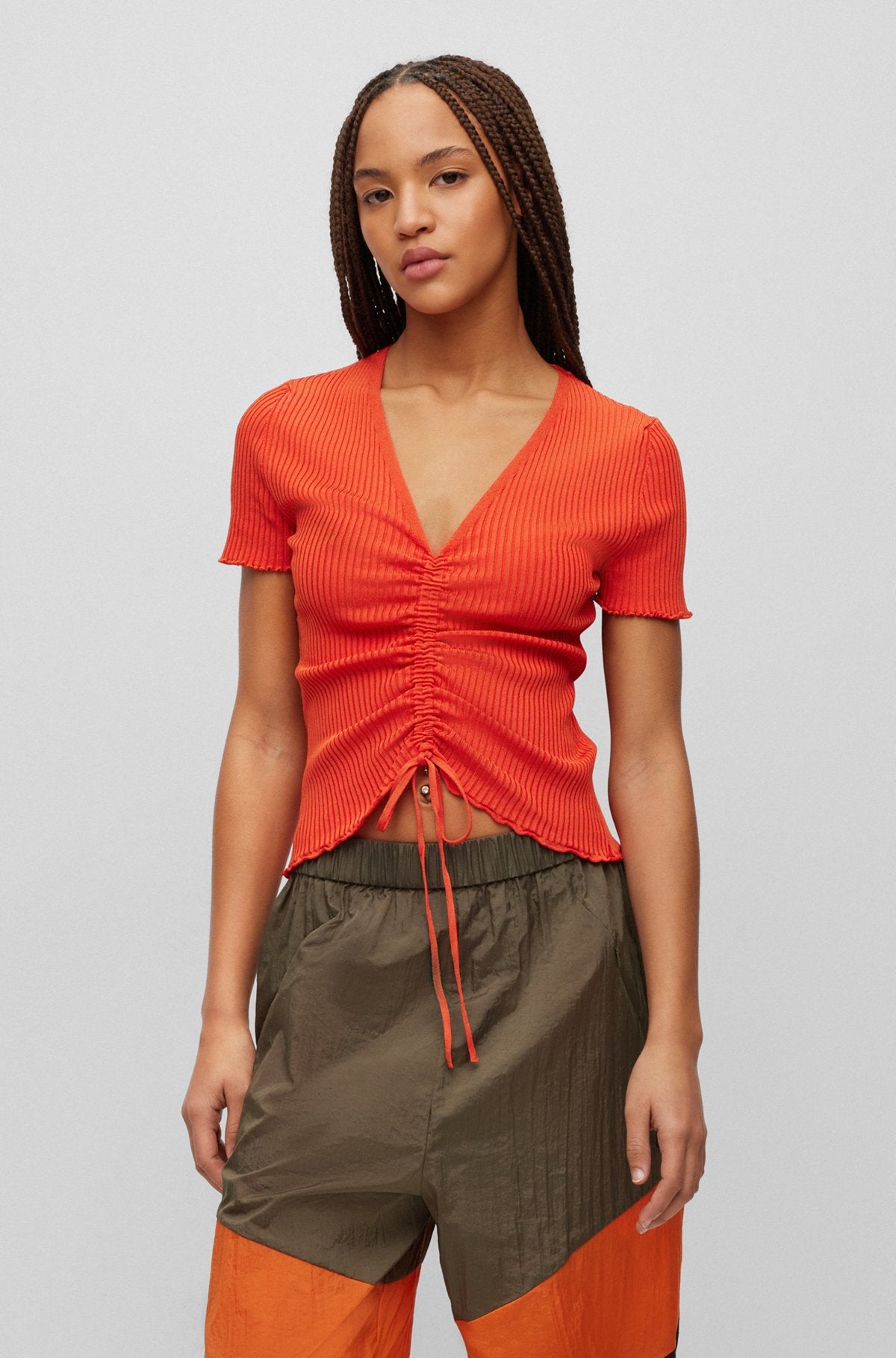 Orange Hugo Boss sweater – Boutique Option