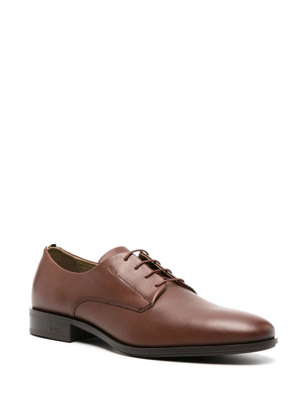 Hugo boss tan shoes outlet