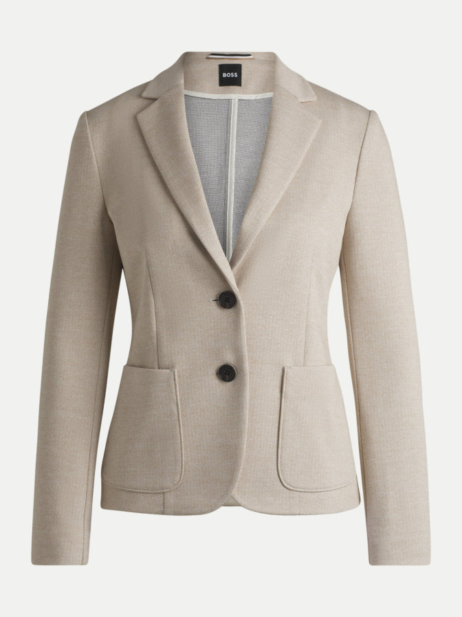 Boss jacket in beige color – Boutique Option