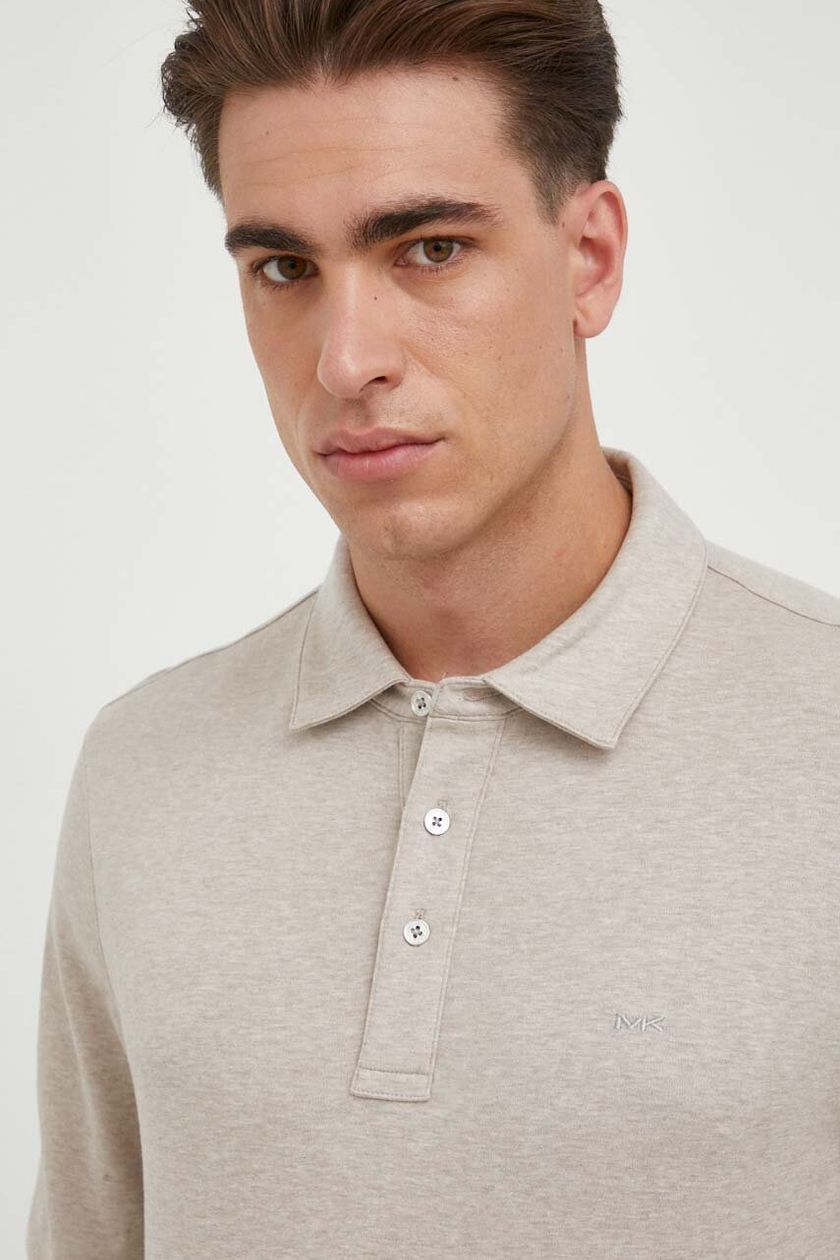 Mk long sleeve polo outlet