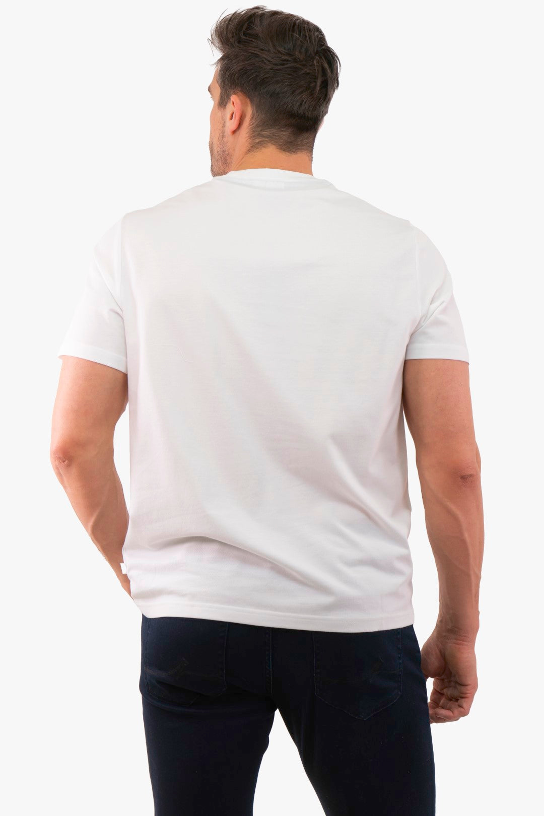 Tシャツ・カットソー Michael Kors Men T-shirt White CR451V9HFK 100 White Michael Kors T-Shirt – Boutique Option