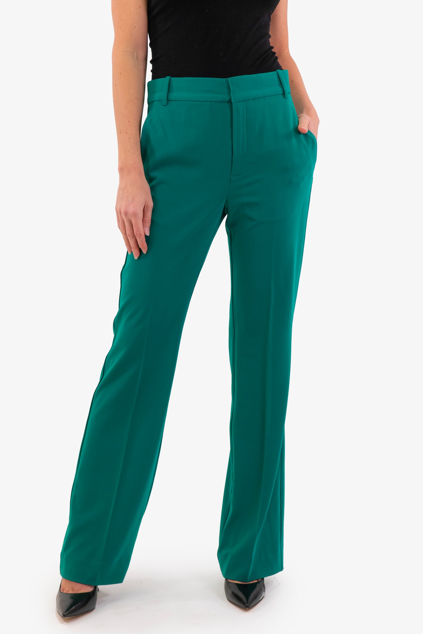 Pantalon Inwear de couleur Vert
