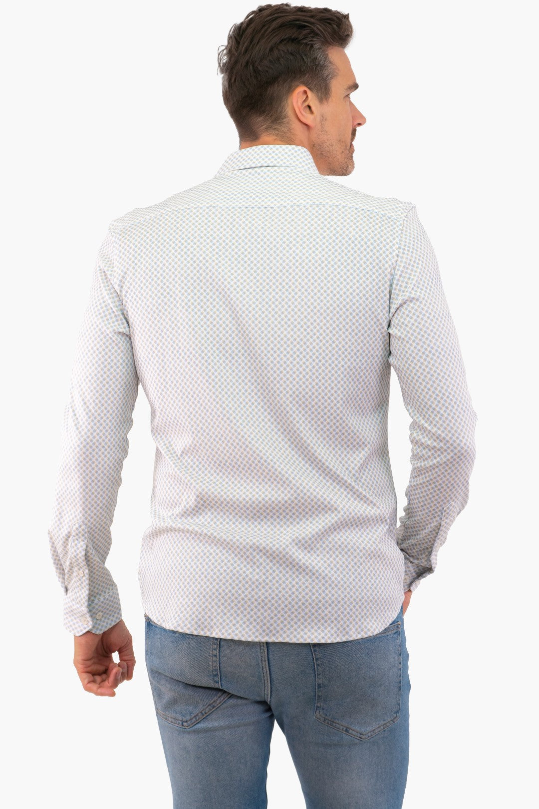 Chemise Manche Longue Horst de couleur Beige