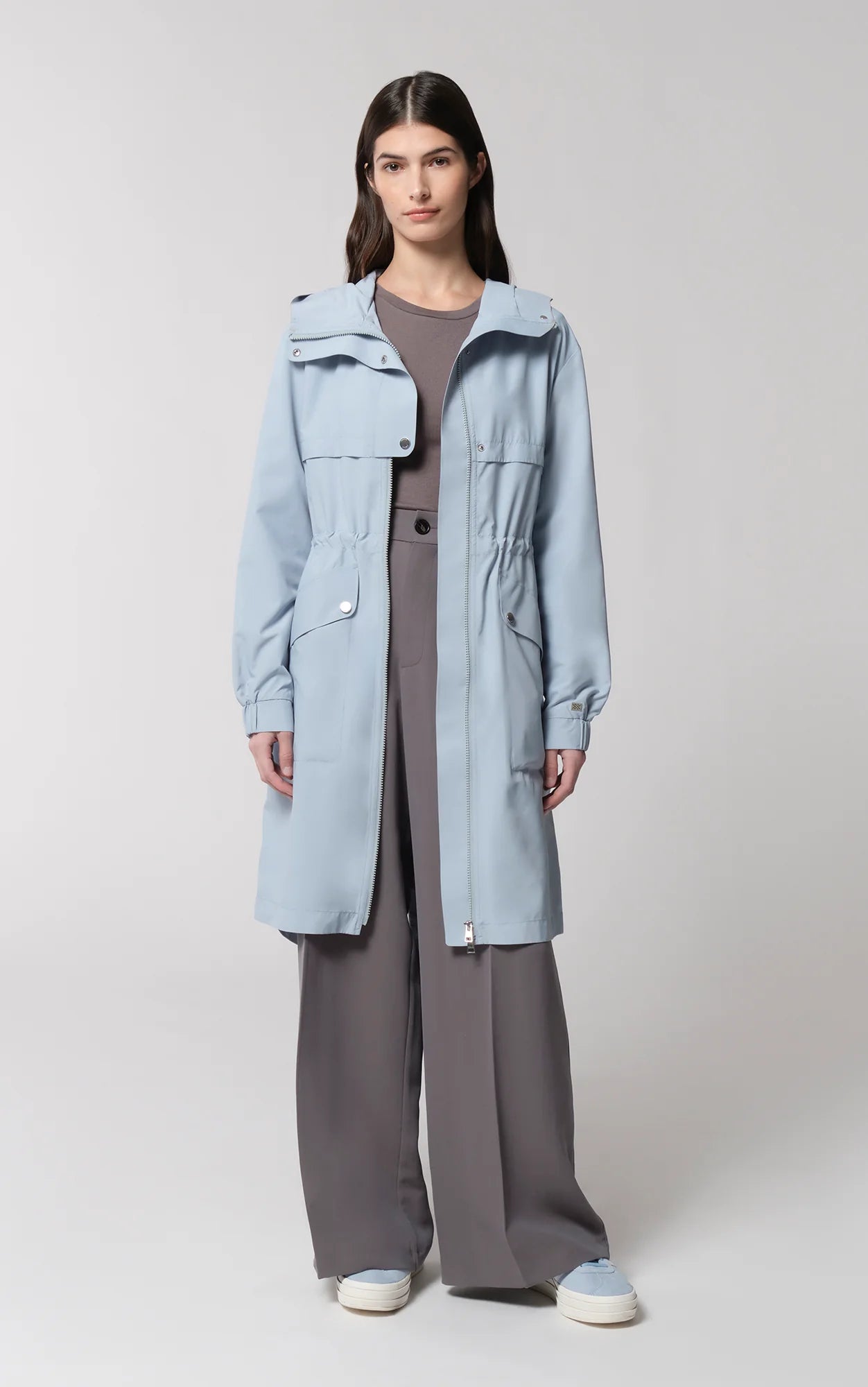 Blue Soia Kyo coat Boutique Option