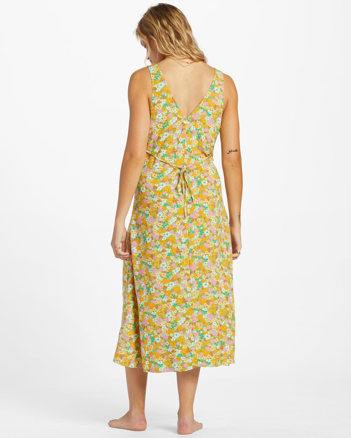 Billabong dress in Yellow color – Boutique Option