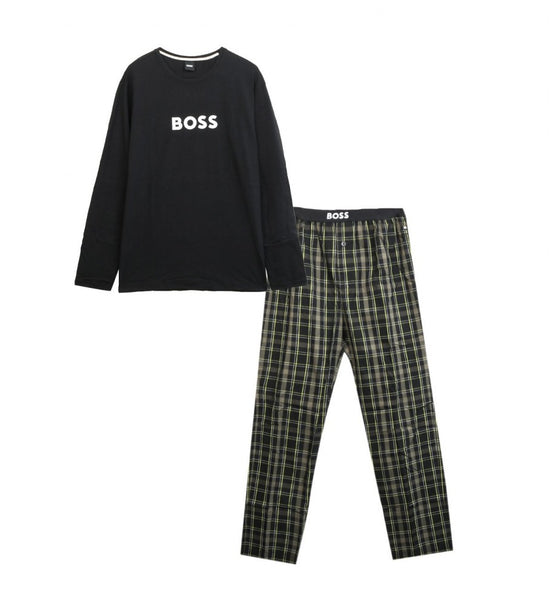 Pyjamas En Boite Hugo Boss de couleur Vert