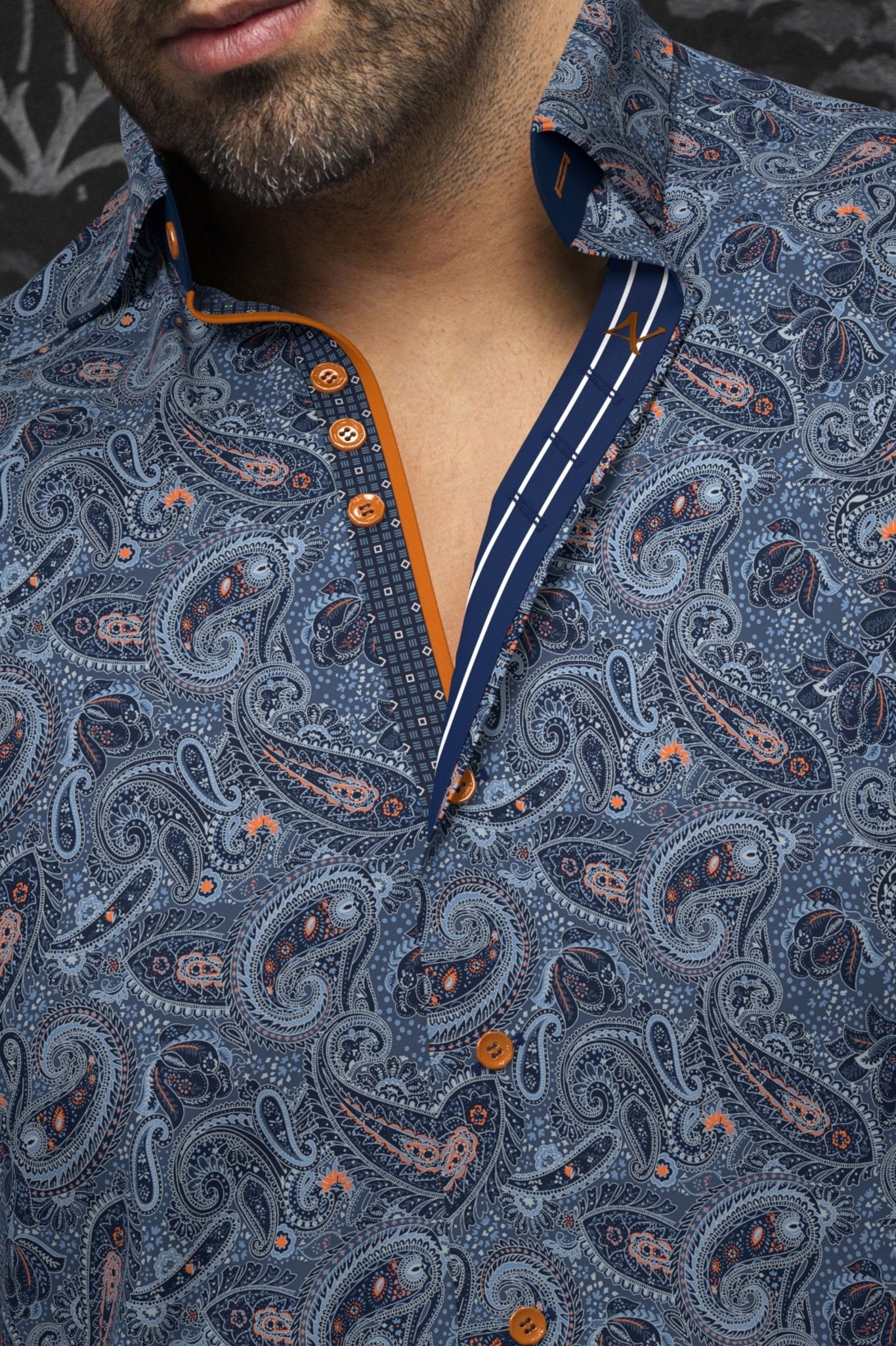 CHEMISE | ALTO, Navy - AU NOIR