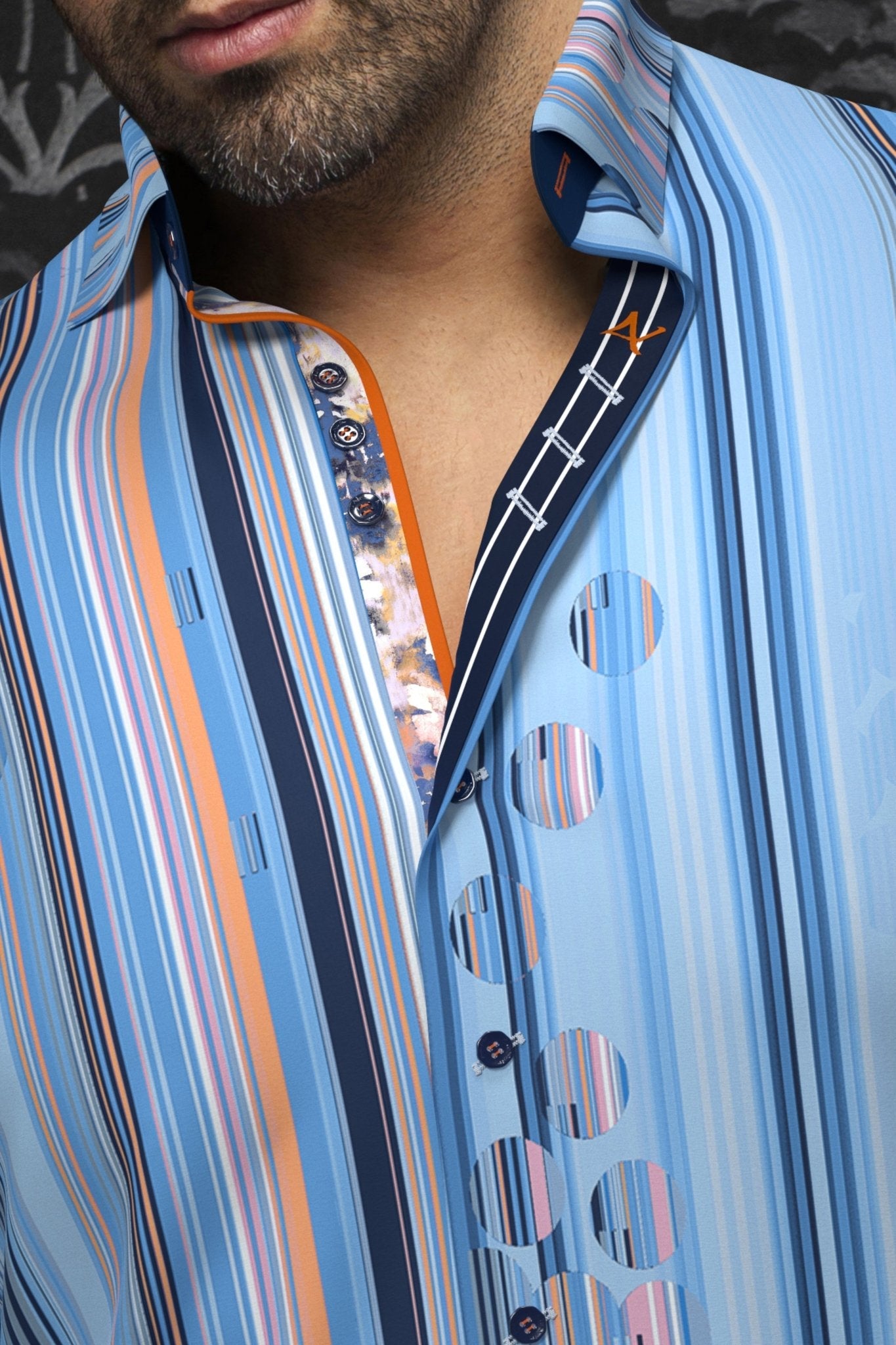 CHEMISE | BESMER, Light Blue - AU NOIR