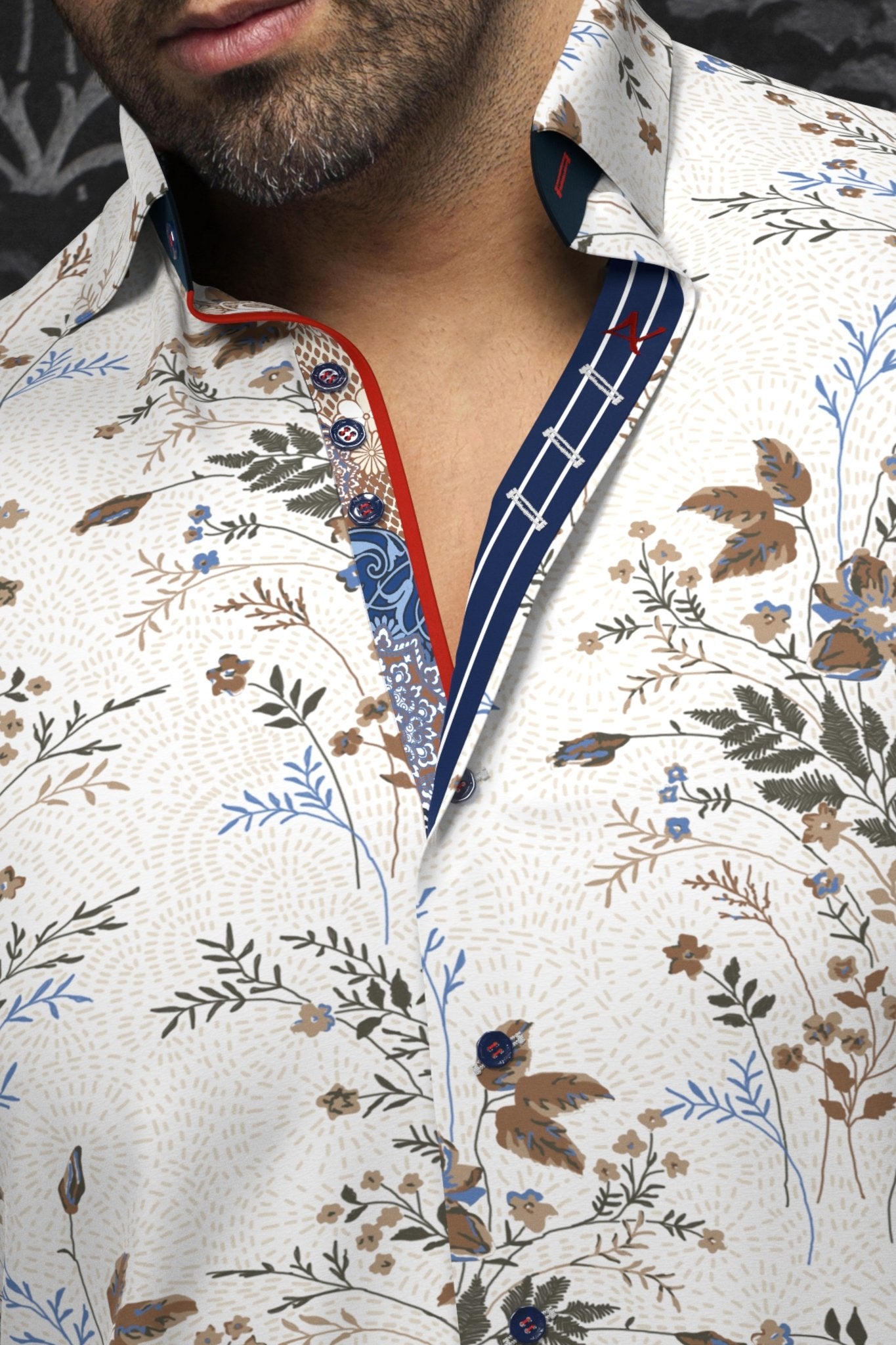 CHEMISE | BRENNER, Stone - AU NOIR