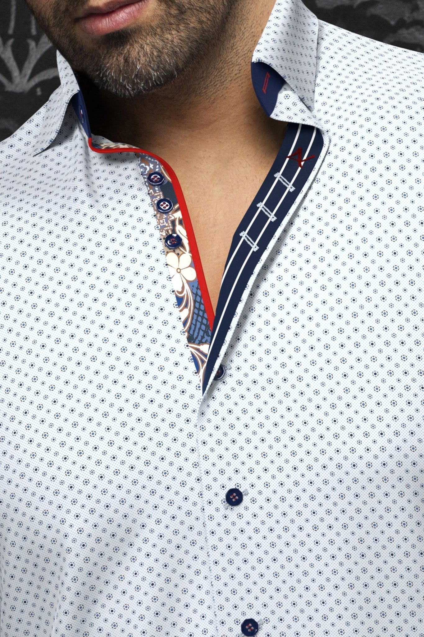 CHEMISE | CARELLI, Light Blue - AU NOIR