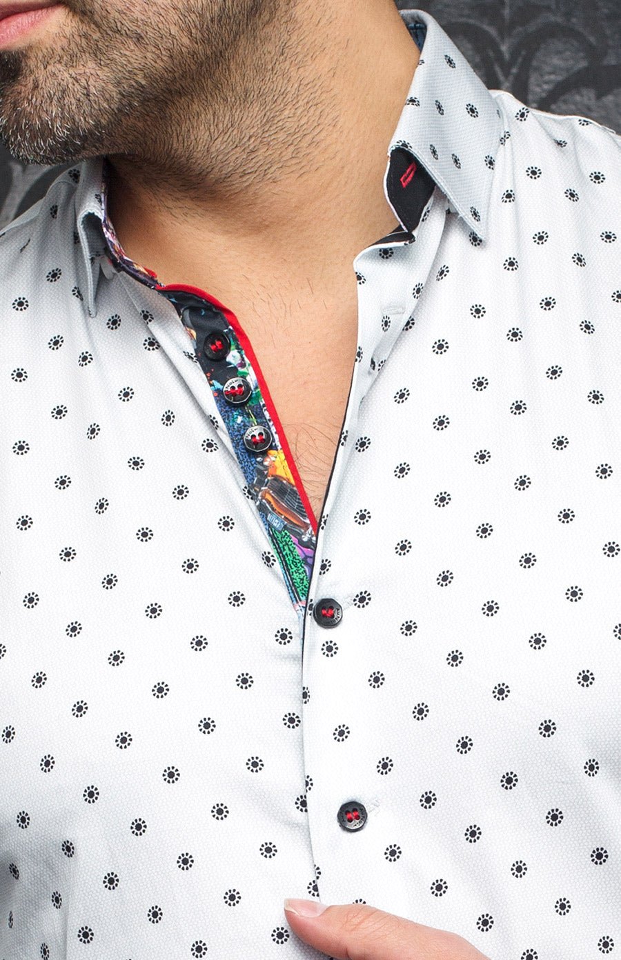 Chemise - NEUMANN, Light grey - AU NOIR