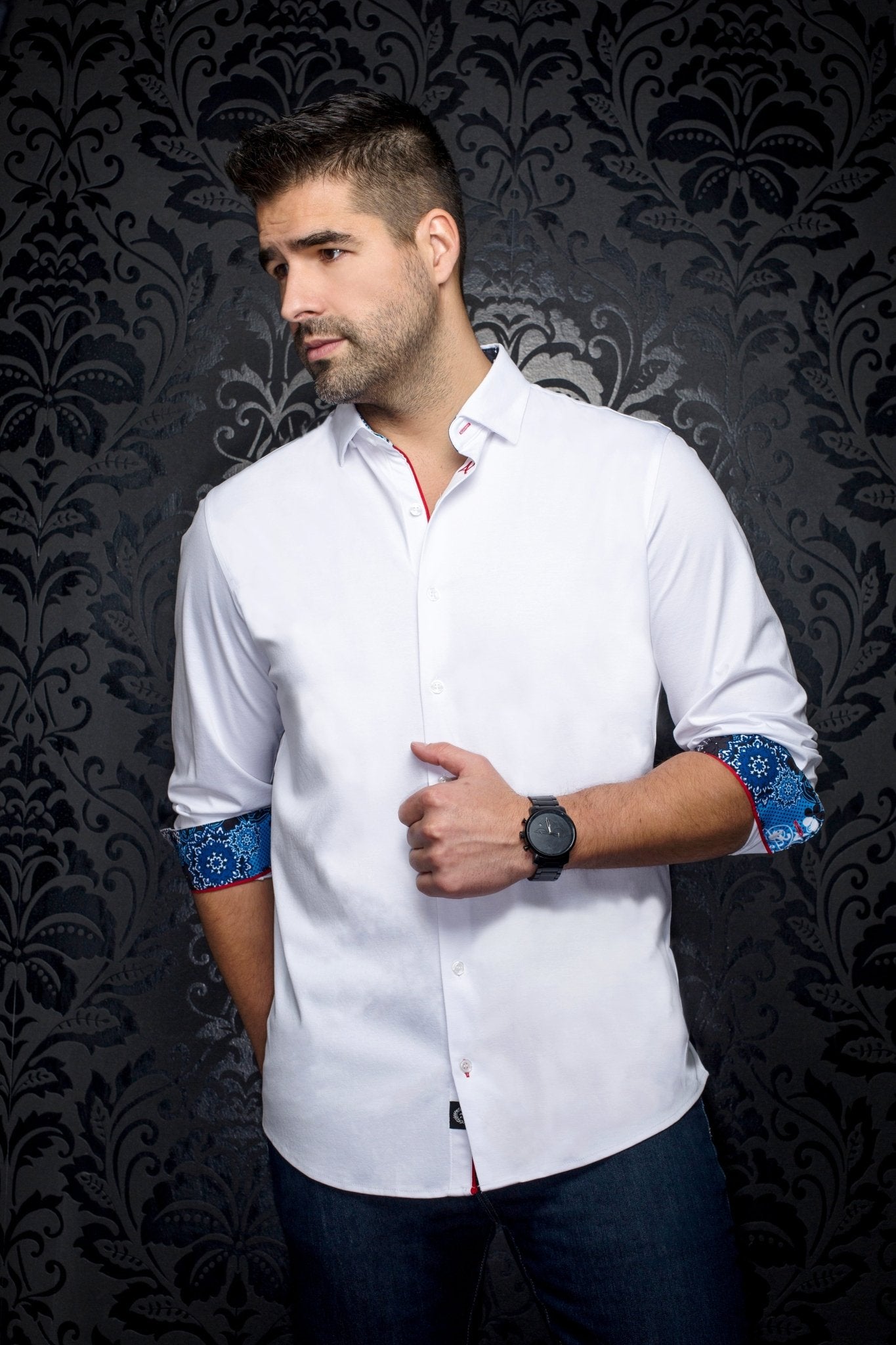 CHEMISE | ROSMARINO, White - AU NOIR