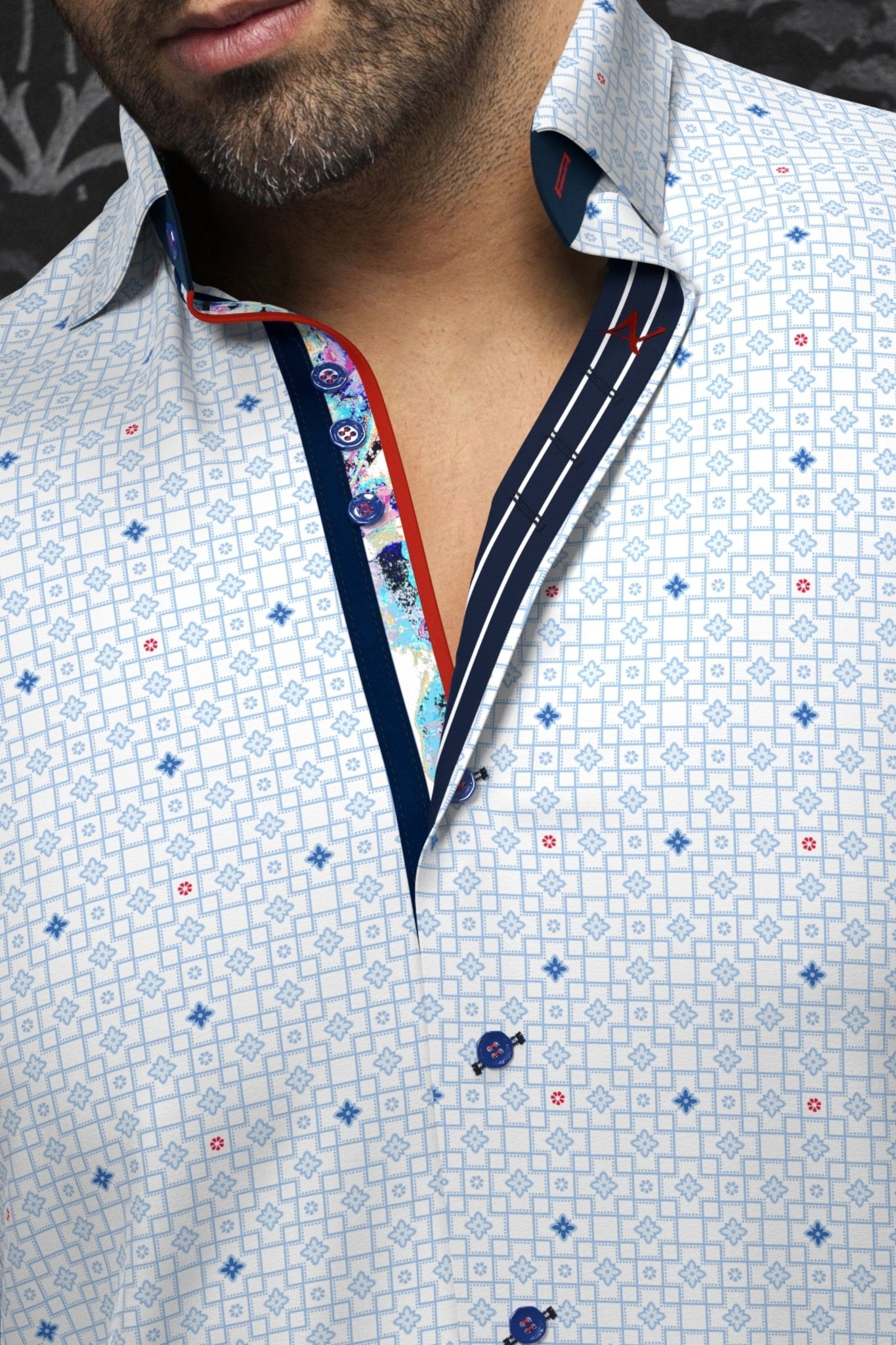 CHEMISE | ROWAN, White - AU NOIR