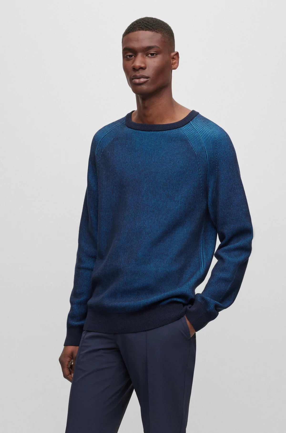 Blue Hugo Boss sweater