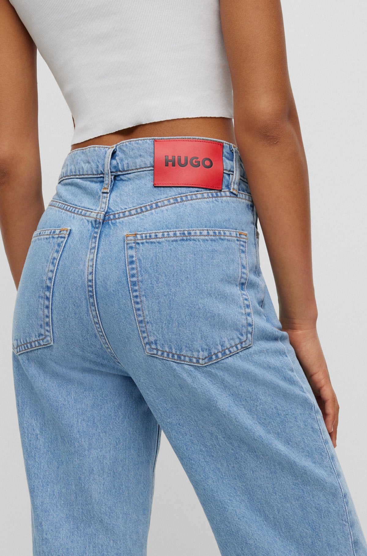 Jeans Hugo Boss de couleur Denim
