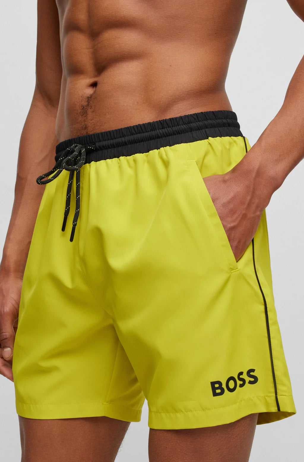 Boutique Option Maillot Hugo Boss de couleur Jaune Boss 50469302 752 v2