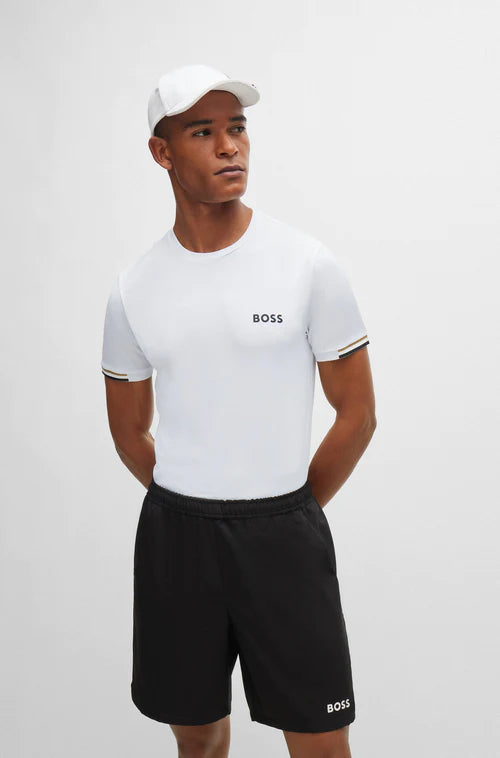 Hugo boss white t shirts outlet