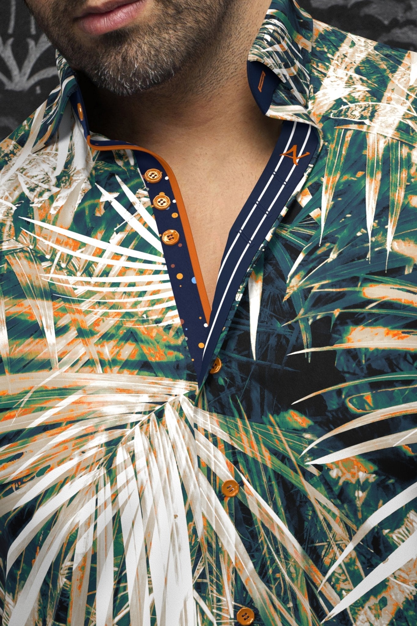 MANCHES COURTES EXTENSIBLE | CAMERON, Navy Stone - AU NOIR