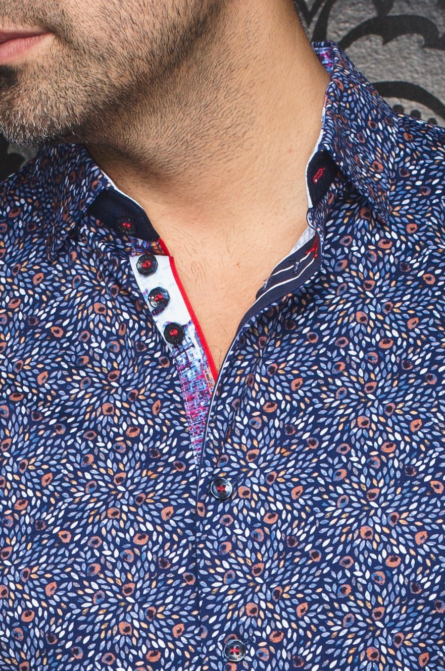 MANCHES COURTES EXTENSIBLE | ELTON, Navy - AU NOIR