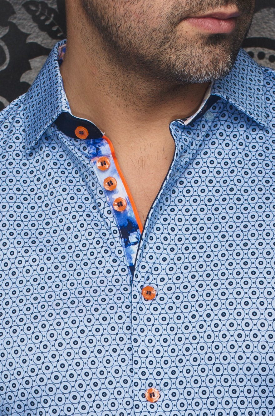 MANCHES COURTES EXTENSIBLE | OSLIN, Light Blue - AU NOIR