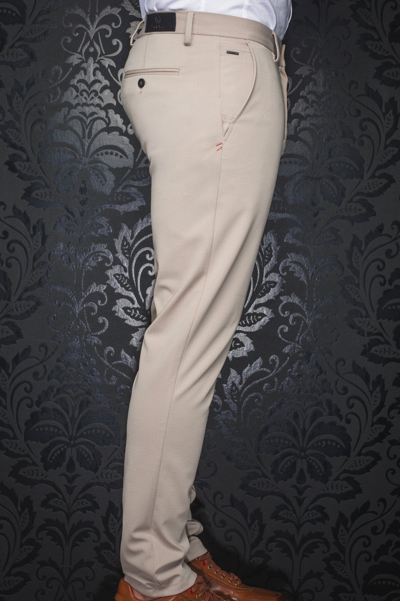 PANTALON | GT3 - TURBO, Taupe - AU NOIR