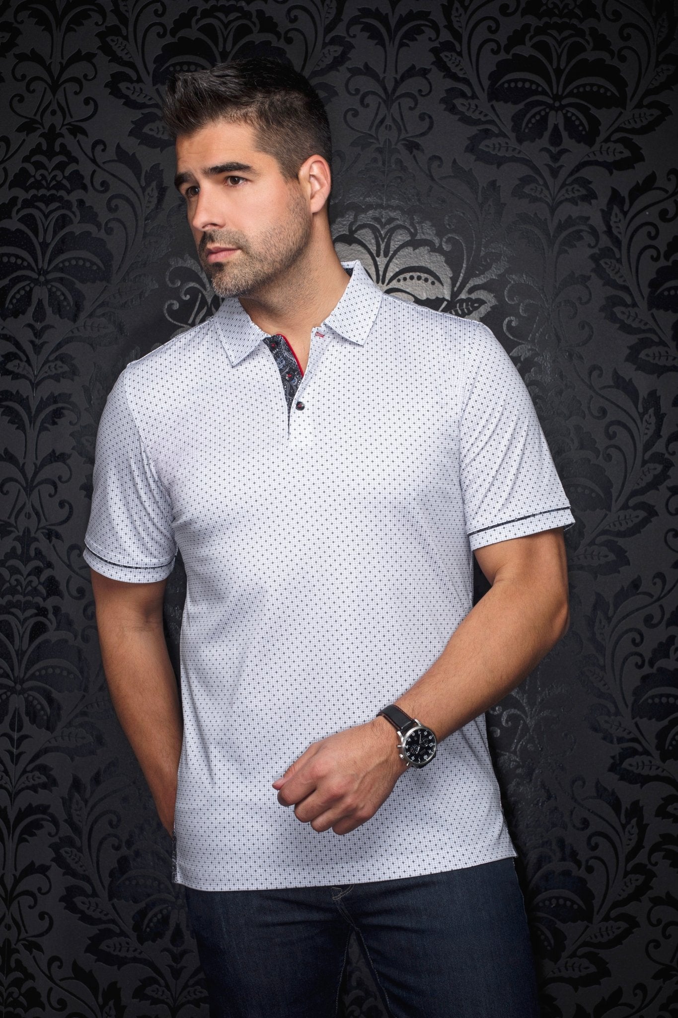 POLO | WILLYS, White Black - AU NOIR