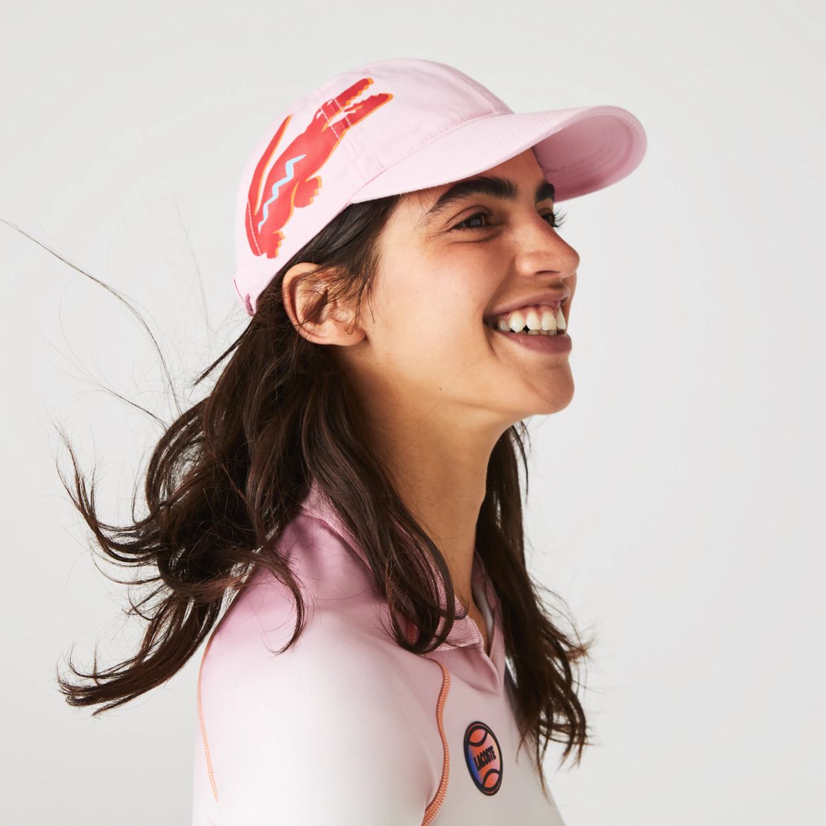 casquette lacoste rose