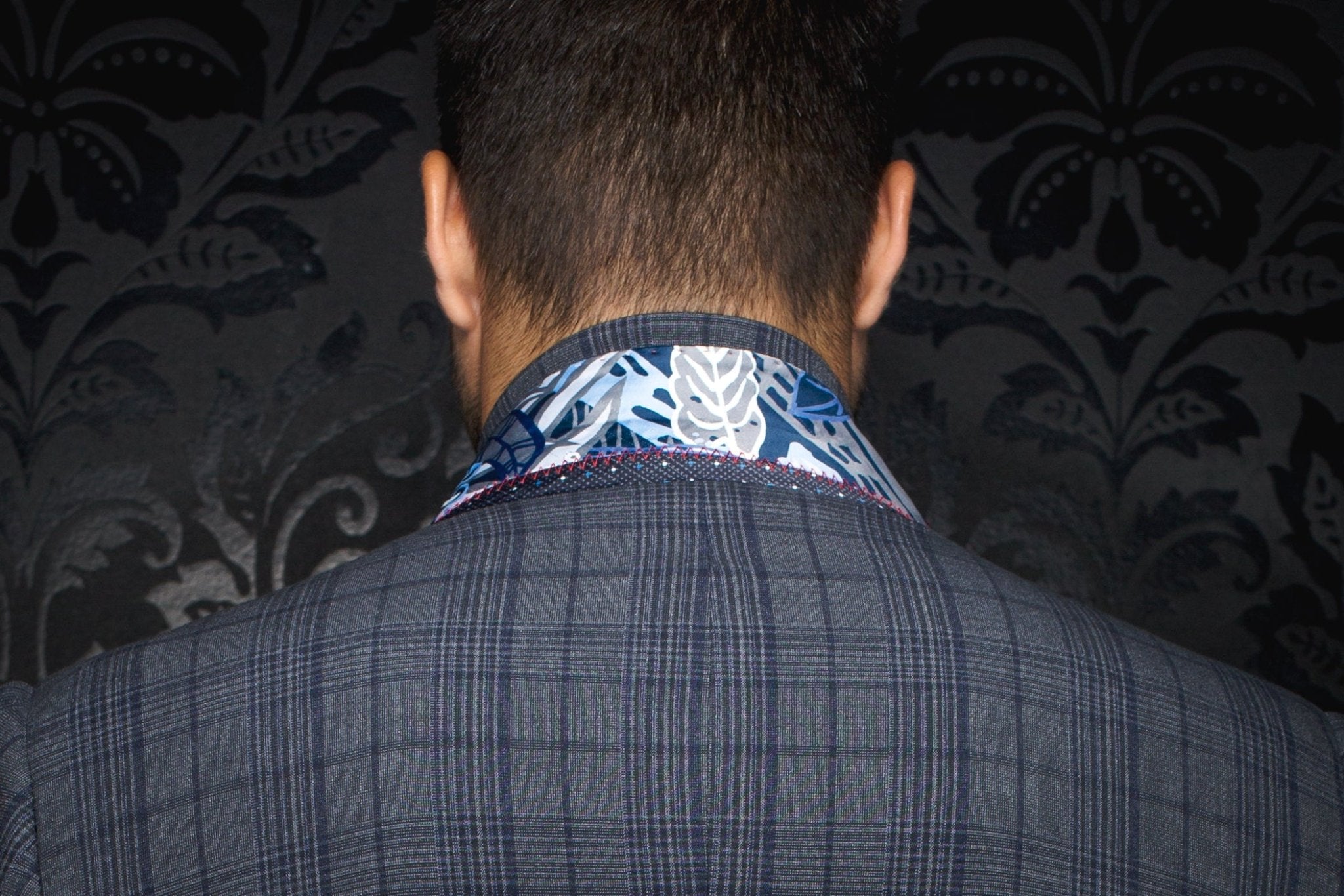 Au Noir - Beretta Pant - Belmondo Grey Navy