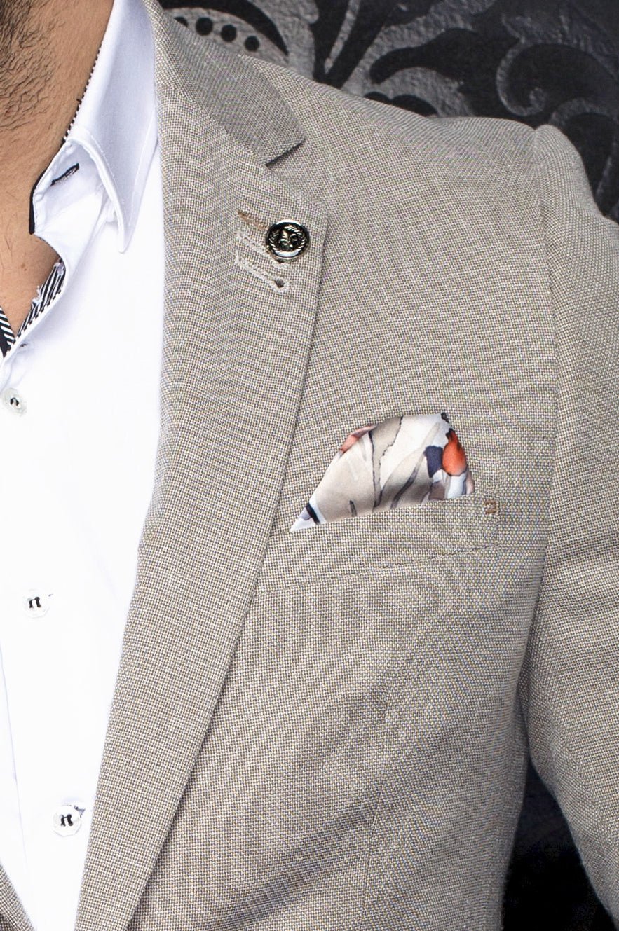 VESTON | CASSEL, Beige - AU NOIR