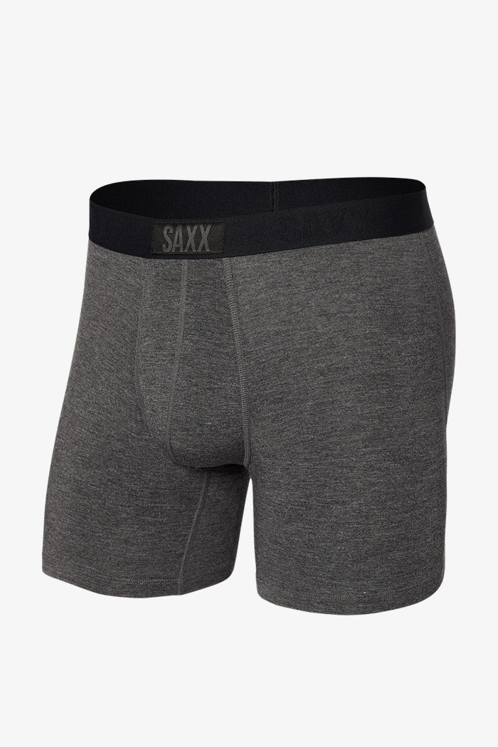 Sous-Vetement Uni Saxx De Couleur Gris Homme