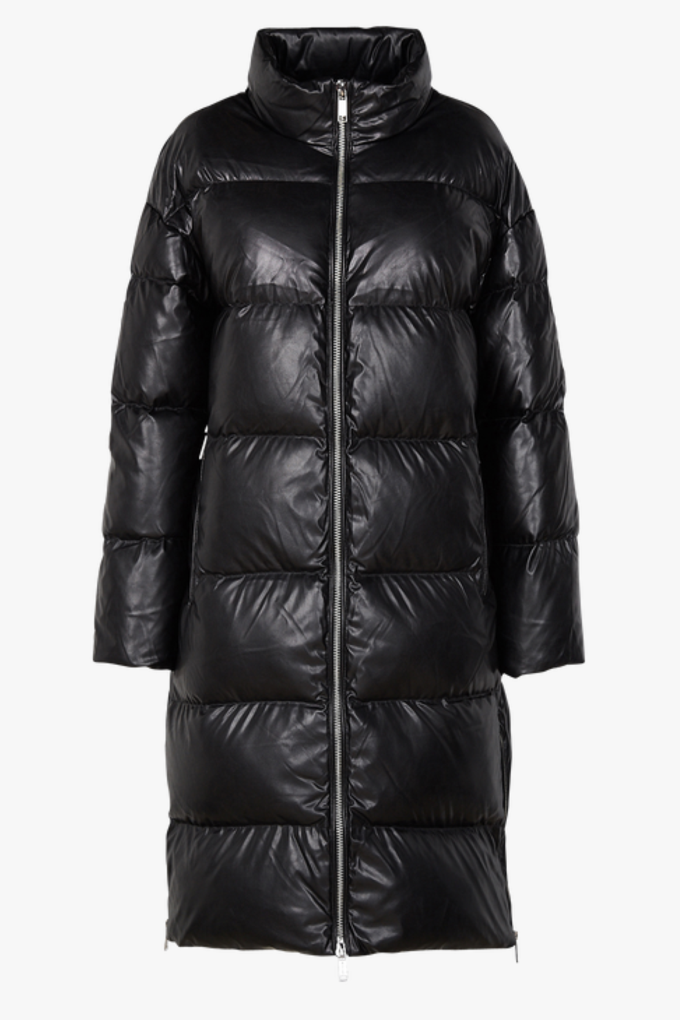 Manteau Long Michael Kors De Couleur Noir Femme