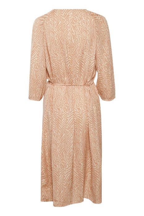 Robe Zebré St-Tropez De Couleur Orange (Sain-30511113-600216) Femme