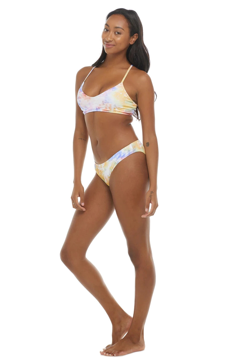 Haut Alani Body Glove De Couleur Bleu/jaune Maillot