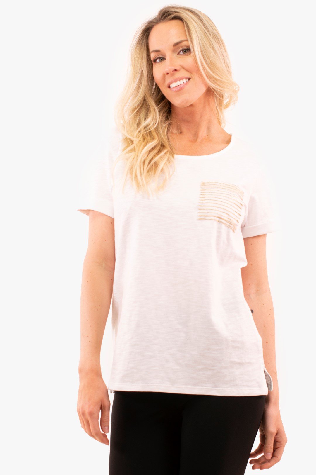 Tunique Tribal De Couleur Blanc Femme