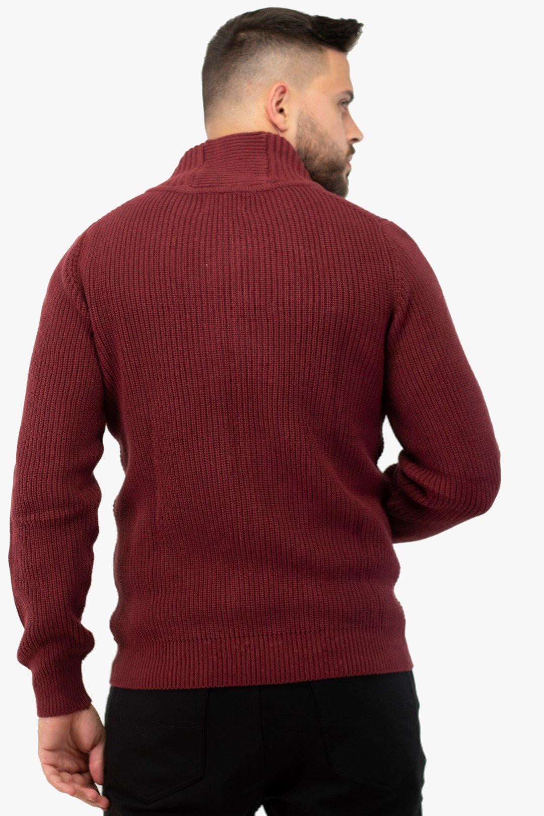 Chandail Soul Of London Bourgogne (Soul-Sosw182301) Homme