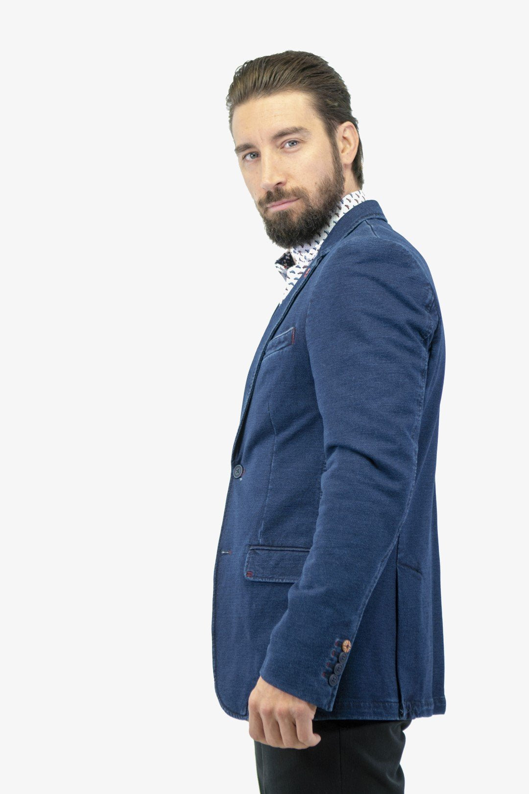 Veston Soul Of London Marine (Soul-Sobl192115) Homme