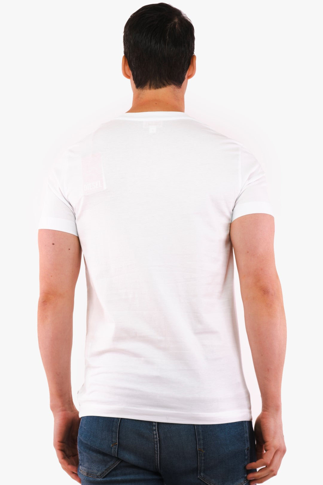 T-Shirt Diesel de couleur Blanc