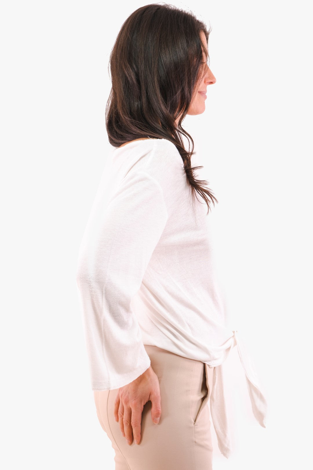 Haut Tribal De Couleur Blanc Femme