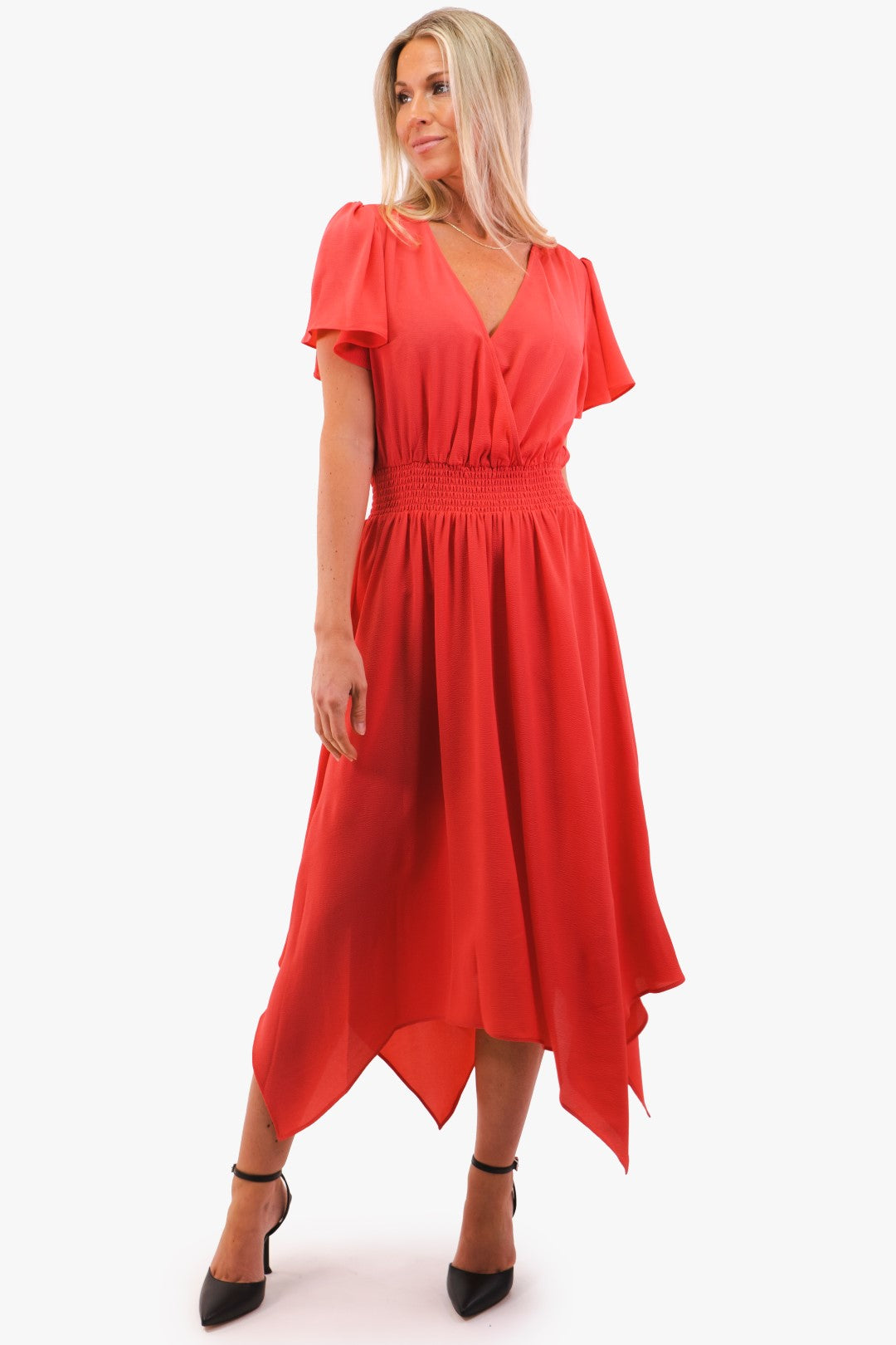 Robe Michael Kors de couleur Geranium – Boutique Option