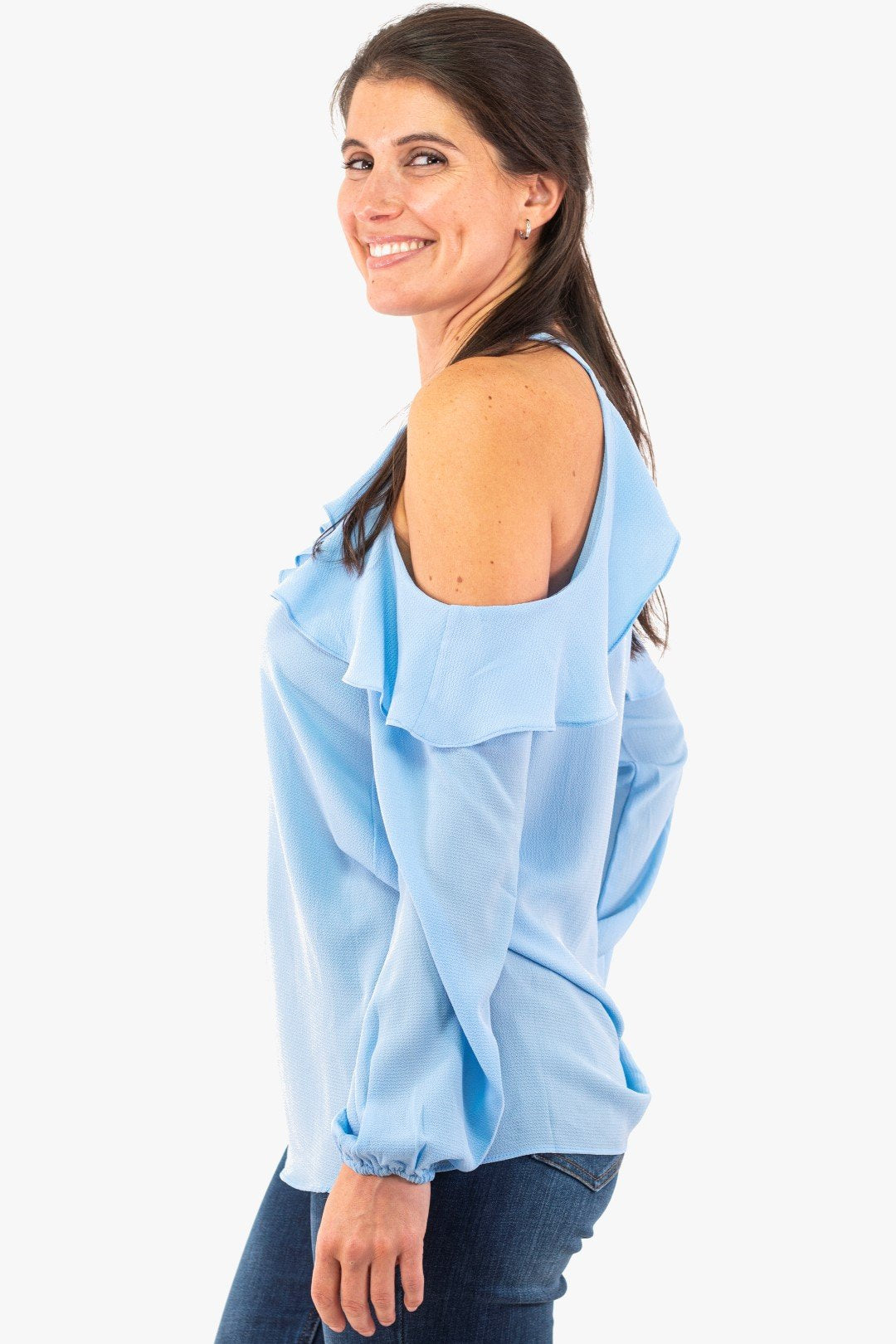 Tunique Coco Y Club De Couleur Bleu Pale Femme