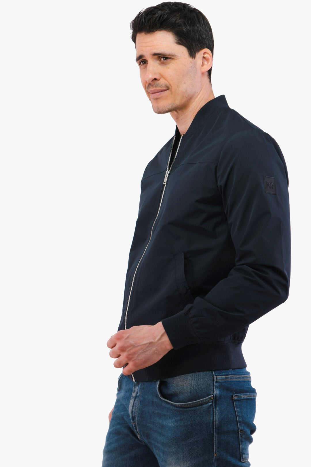 Jacket Matinique De Couleur Marine Homme