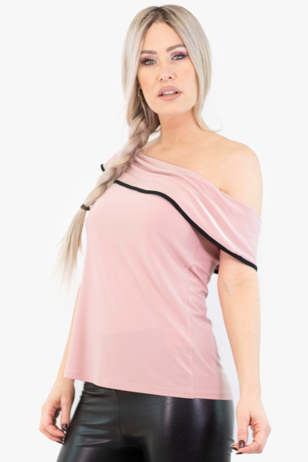 Tunique Paprika De Couleur Rose/noir (Papr-T0922) Femme