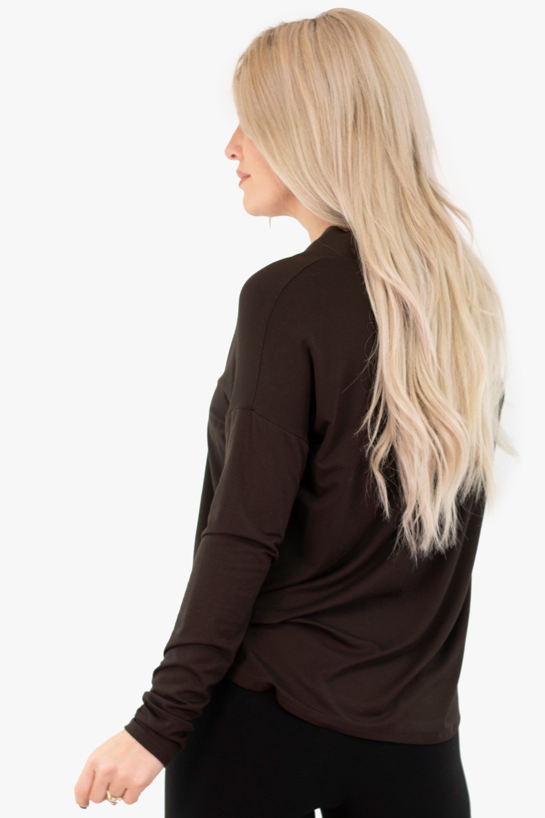 Tunique Innovaré De Couleur Brun (Inno-30170) Femme