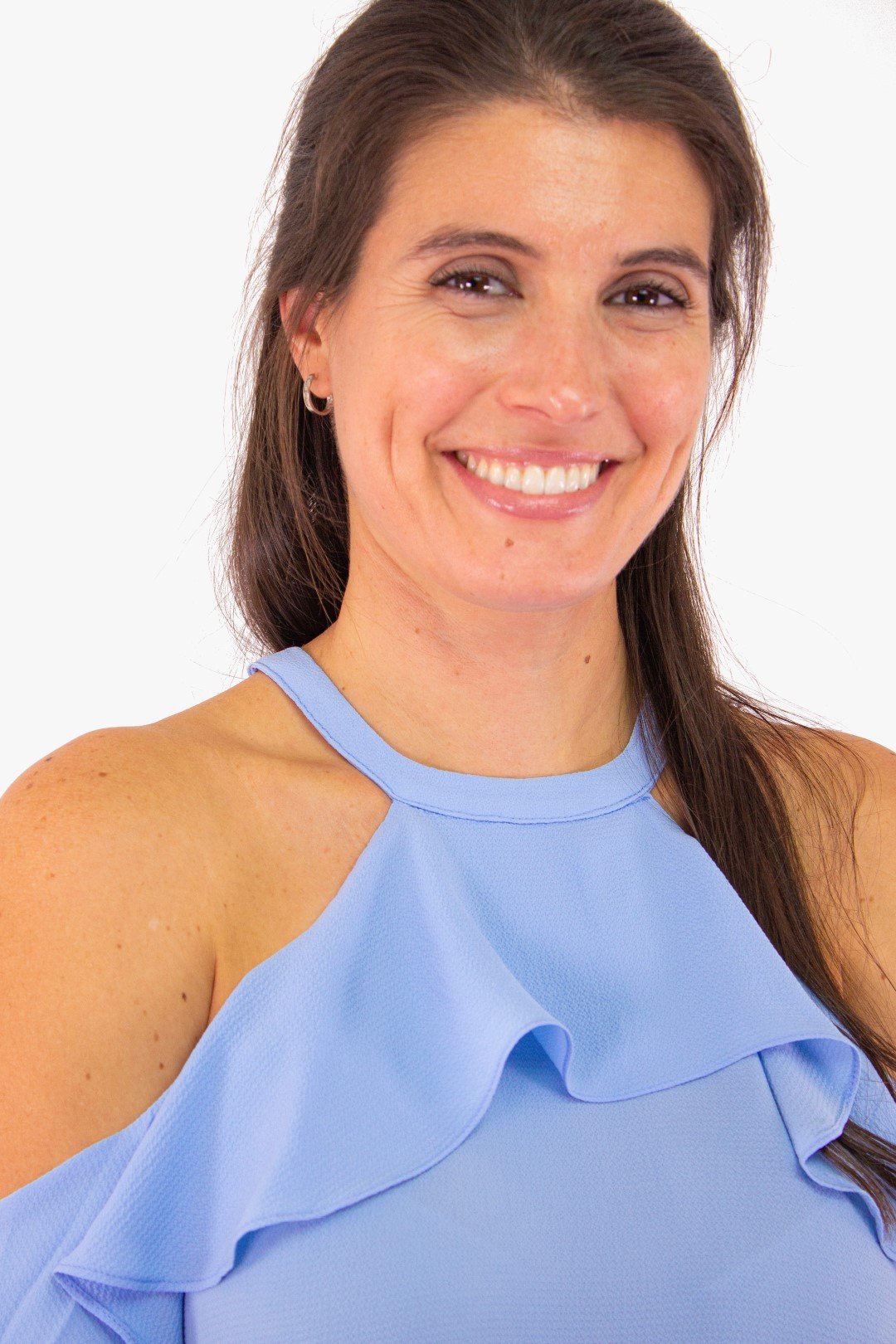 Tunique Coco Y Club De Couleur Bleu Pale Femme