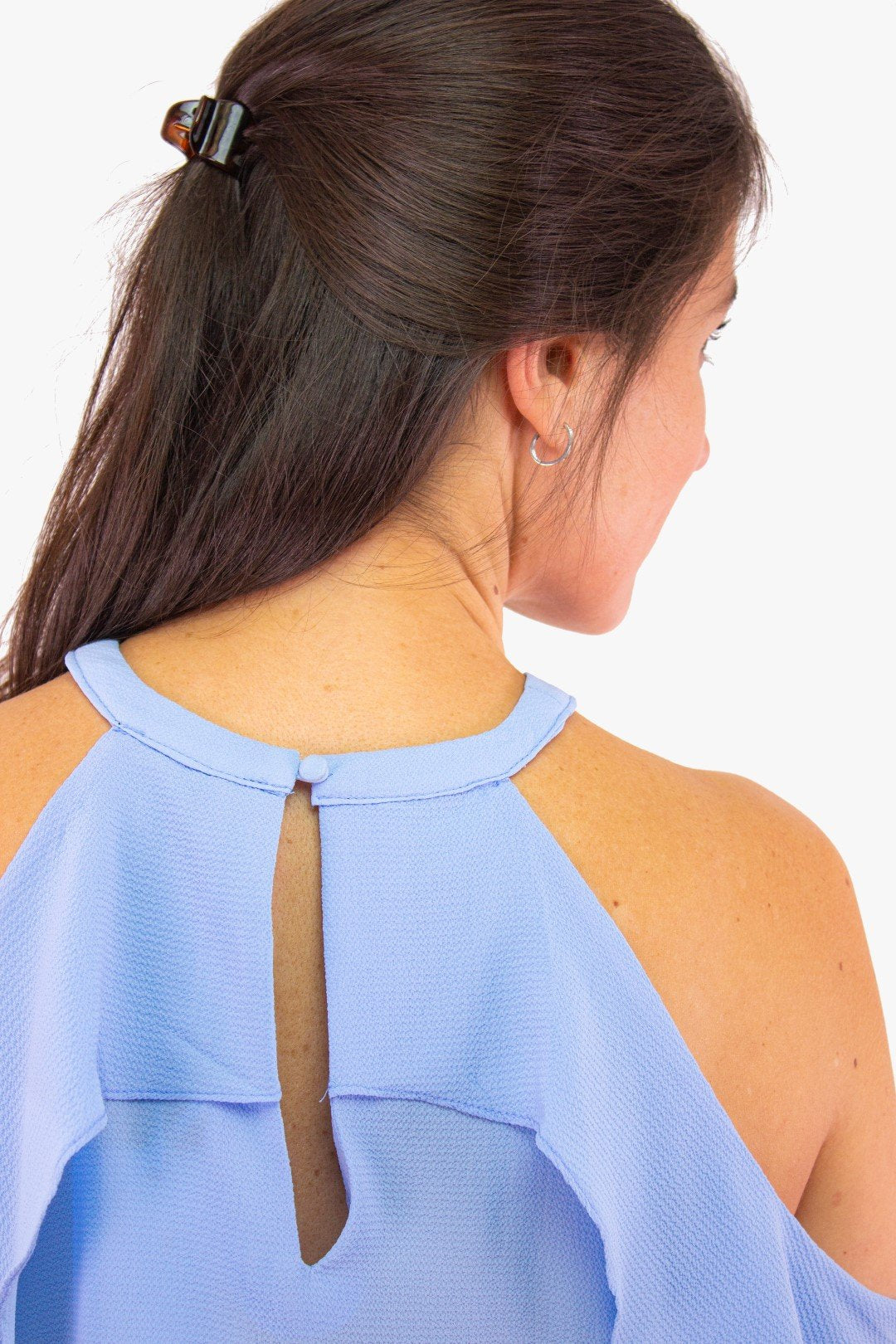 Tunique Coco Y Club De Couleur Bleu Pale Femme