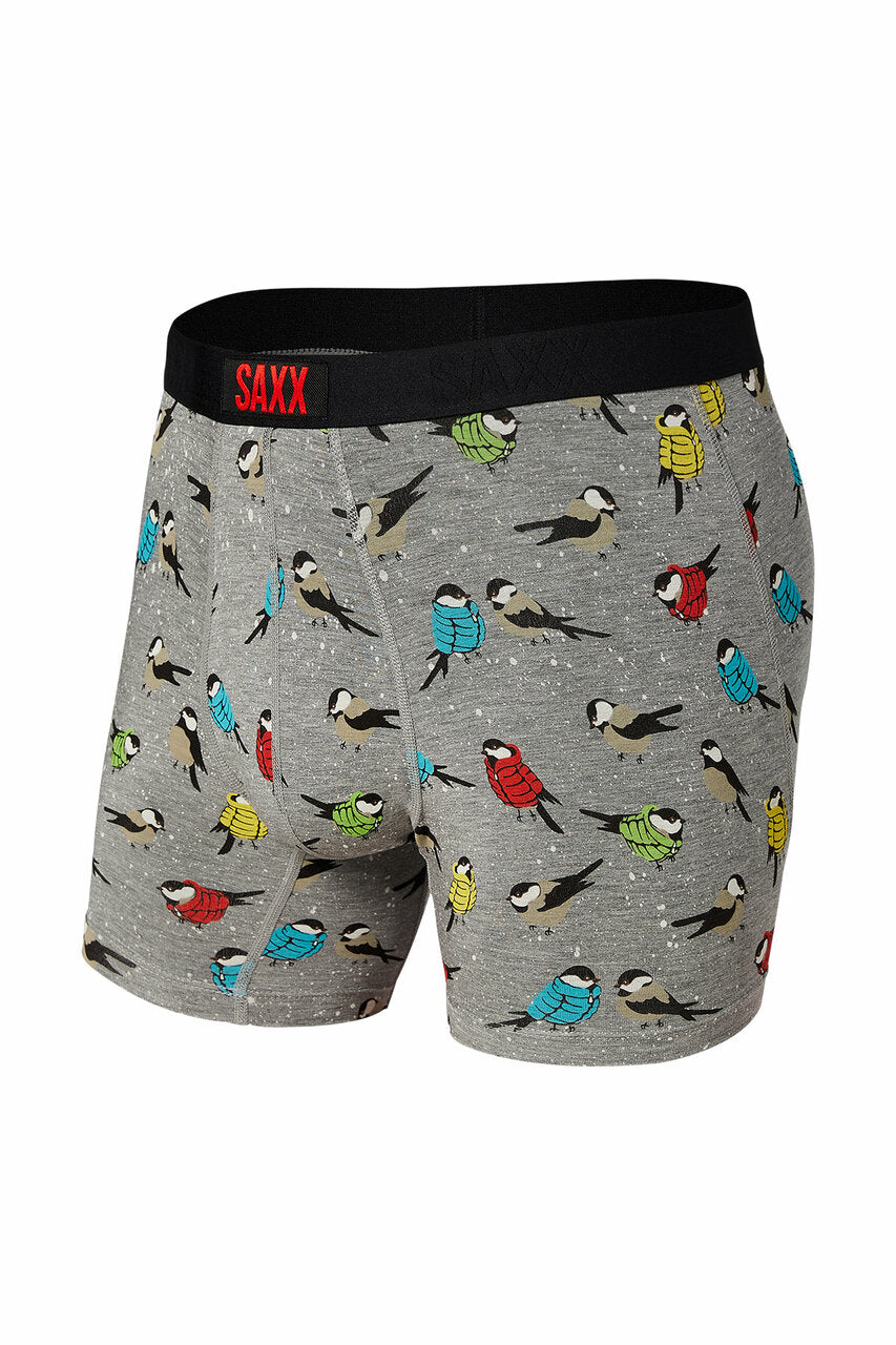 Sous-Vetement Vibe Saxx De Couleur Gris Homme