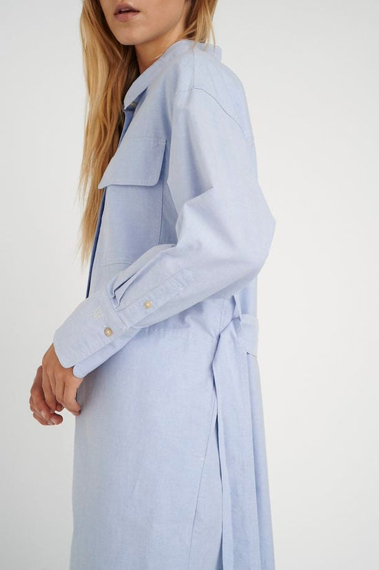 Robe Inwear De Couleur Bleu Femme