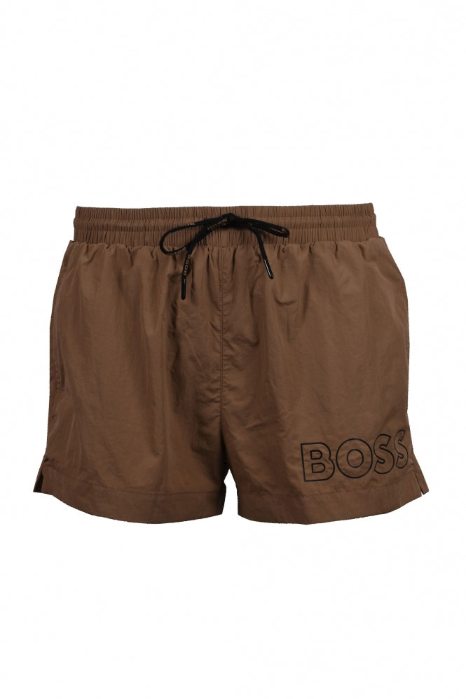 Maillot Hugo Boss De Couleur Beige Homme