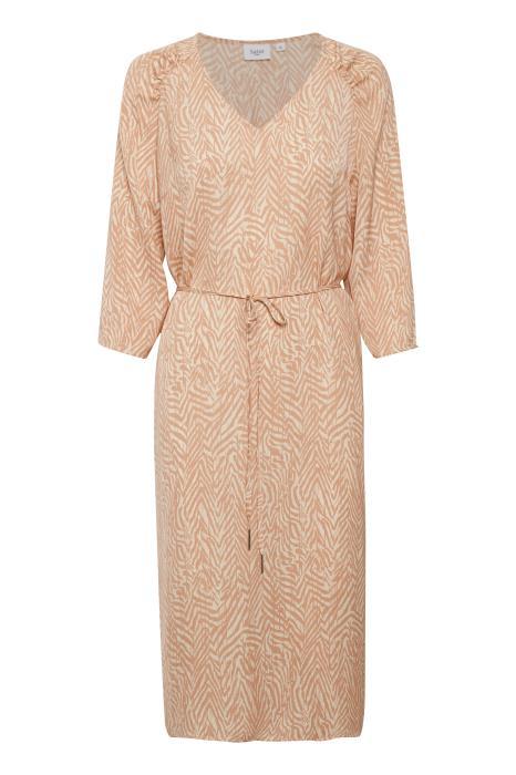 Robe Zebré St-Tropez De Couleur Orange (Sain-30511113-600216) Femme