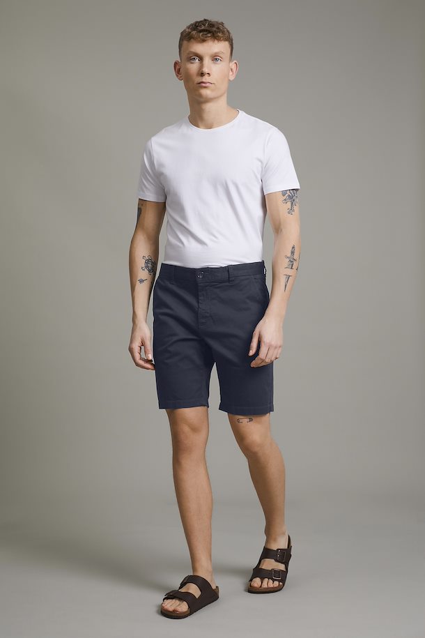 Bermuda Matinique De Couleur Marine Homme